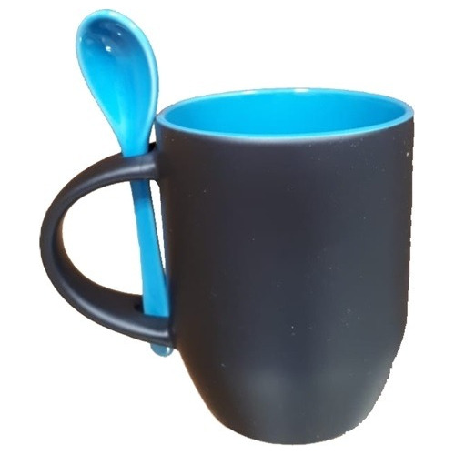 Imagen 5 de 5 de Taza Mágica Personalizada Con Cuchara