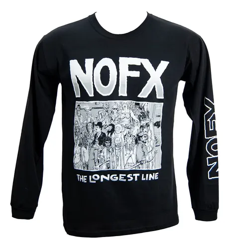 Remera Manga Larga Rock MercadoLibre