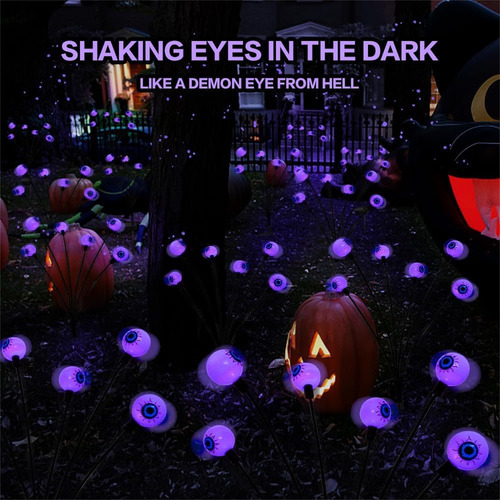 Light String, Nueva Lámpara Con Forma De Globo Ocular Alimen