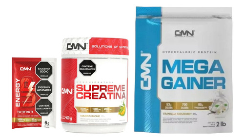 Kit De Gmn Proteina + Creatina - L a $27150