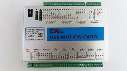 Modulo De Interface Usb Para Mach3 Cnc 4 Ejes