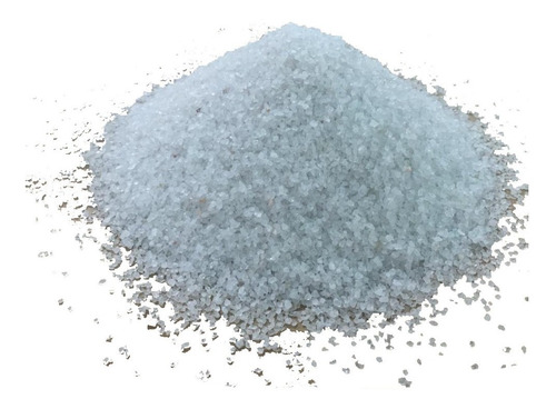 1 Kg - Grao De Quartzo Malha 14 - Dioxido De Silicio Branco