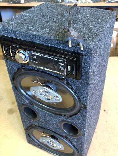 Imagem 4 de 4 de Caixa Residencial Bob 5x7 Ativa Bt/usb/sd/aux