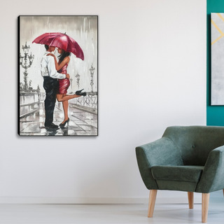 Cuadro Decorativo Bajo La Lluvia | MercadoLibre ???? Cuadro Decorativo Bajo La Lluvia | MercadoLibre ????