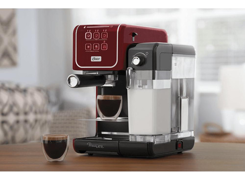 Cafeteira Oster Primalatte Touch Red Funç Auto 1050w 220v