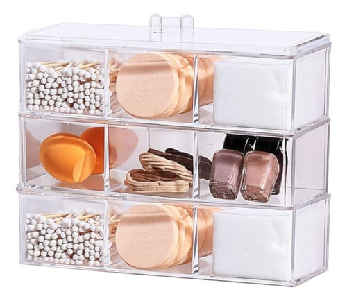 Cosmetiquero Caja Maquillaje Organizador Maquillaje Acrilico