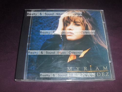 Myriam Hernandez Cd Homonimo Wea 1992 C Booklet Sin Codigo