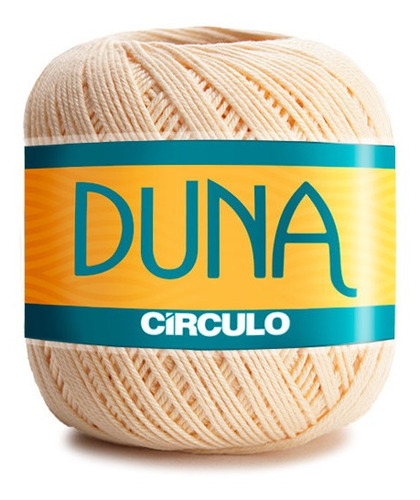 Linha Duna 100g Círculo Crochê Souplats Cor 1114 - Amarelo Candy