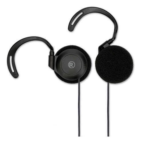 Audífonos Alámbricos Rs-2303 Radioshack Color Negro