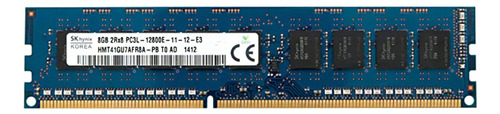 Memoria 8gb Pc3l-12800e Ecc Ddr3 Hp Proliant Ml310e G8 C