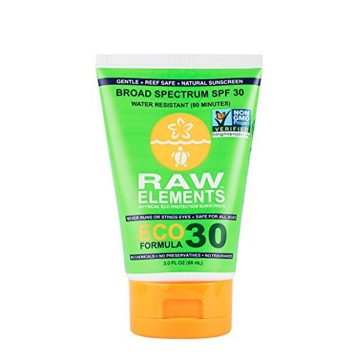 Protector Solar Natural Spf 30 Raw Elements Certificado Ewg