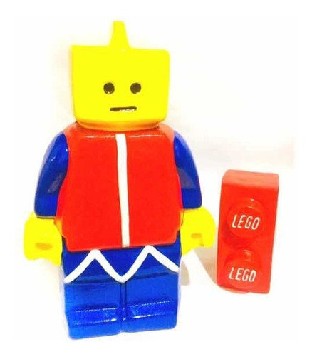 Lego Figuras Decorativas 2 Pzas En Cerámica