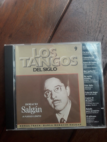 Los Tangos Del Siglo. Horacio SaLGán.n°9 Cd