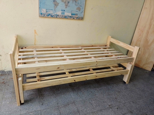 Cama Nido Doble De Pino