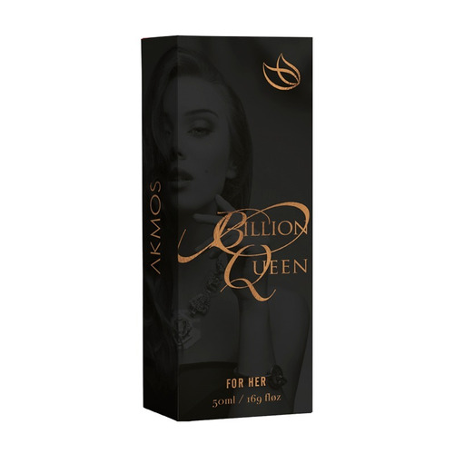 Perfume Billion Queen Akmos Fragrance Original Feminino 50ml