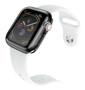 Case Capa Protetora Bumper App Watch Silicone +película E092