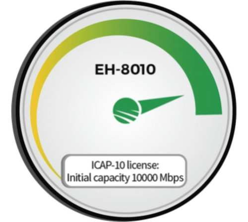Capacidad Inicial 10,000 Mbps (10gbps) Para Eh-8010