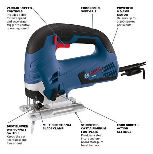 Bosch Kit De Sierra De Calar Con Mango Superior De 120 V ...