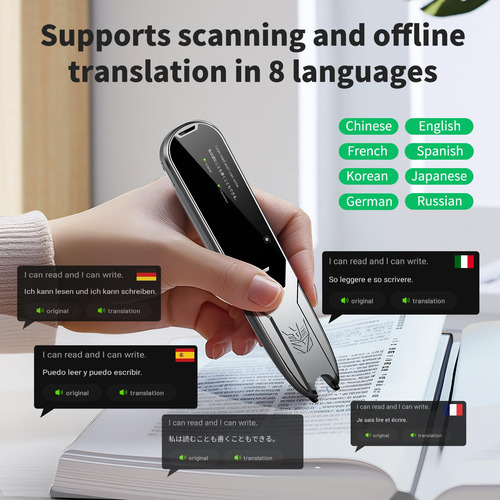 Bolígrafo Traductor Digital Lector De Textos Modelo Ocr