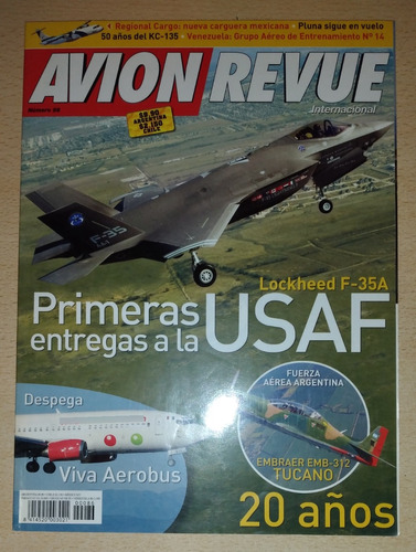 Revista Avión Revue Internacional N°86 Marzo De 2007