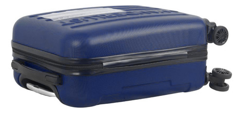 Valija Mediana Rigida Azul 24 Pulgadas Wanderlust Cerradura