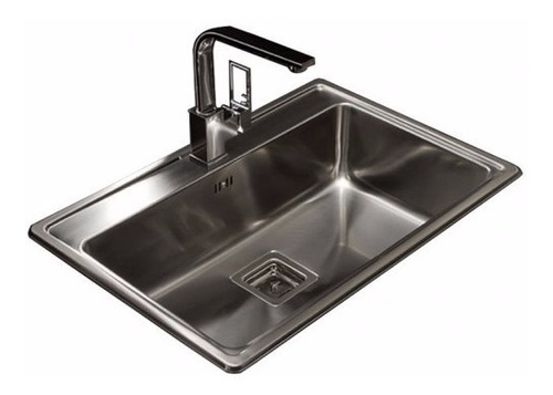 Pileta De Cocina Bacha Johnson Quadra Max Q71a Brillosa