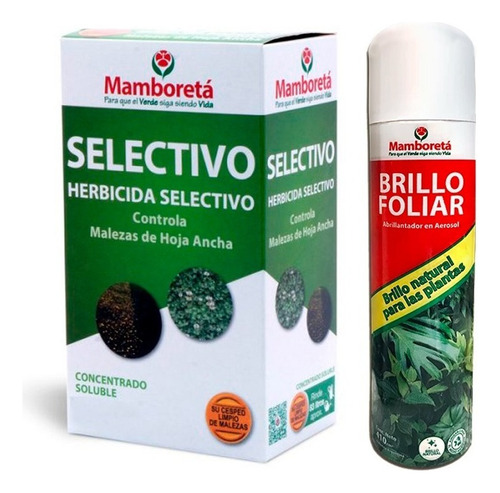 Mamboretá Herbicida Selectivo Con Abrillantador De Hojas