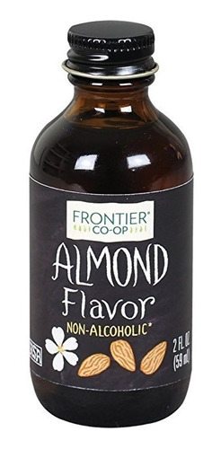 Frontier Co-op Sabor De Almendra, Sin Alcohol, Una Botella D