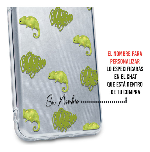 Funda Para Honor Para Mujer Patrón Camaleón Personalizado