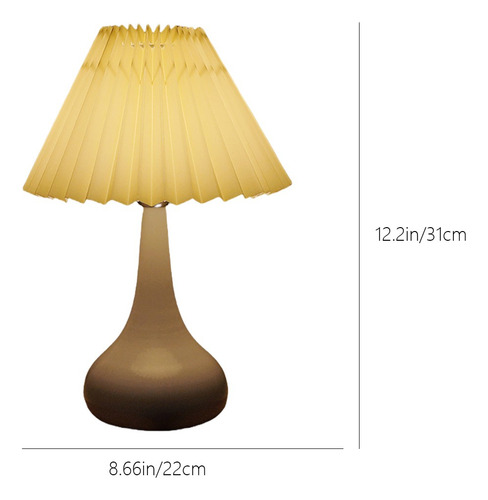 Lámpara De Mesa O Vintage Para Dormitorio, Lámpara De Mesita
