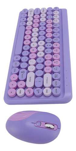 Combinación De Teclado Y Ratón Inalámbricos Pink Computer De