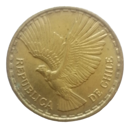 2 Céntimos Chile 1969 Bronce Cóndor Alado - Centésimos (Usado)