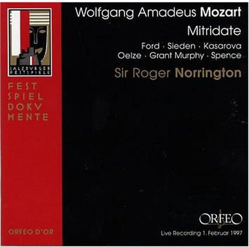 Roger Norrington; W. A. Mozart Mitridate Re Di Ponto Cd