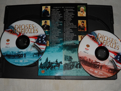 Dioses Y Generales- Dvd- 2 Discos- Robert Duvall- (Usado)