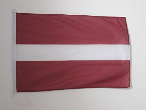 Az Flag Bandera De Letonia 2' X 3' Para Exteriores - Bandera