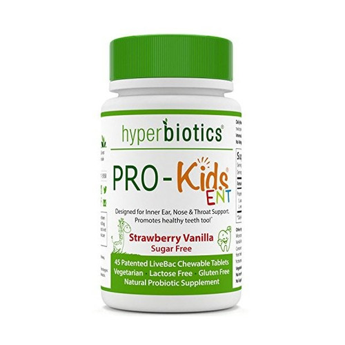 Pro-kids Ent: Oral Los Probióticos Infantil (masticable Y Si