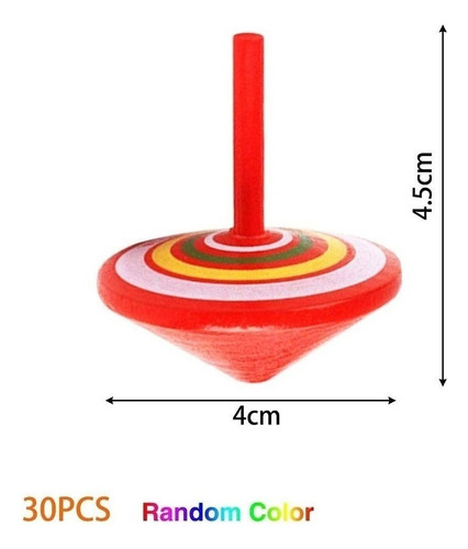 2024 Juguete Giroscópico For Niños Con Giroscopio De Madera