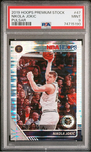 Tarjeta Panini Hoops Premium Stock Pulsar 47 De Nikola Jokic