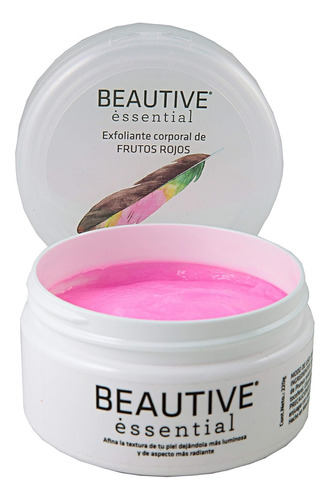 Beautive - Exfoliante Corporal Frutos Rojos 220 G , Tonifica