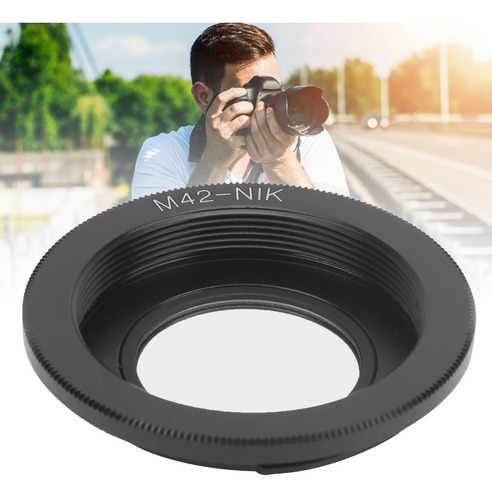 Imagen 9 de 10 de Anillo Adaptador De Lente M42ai Para Tornillo M42 Para Nikon