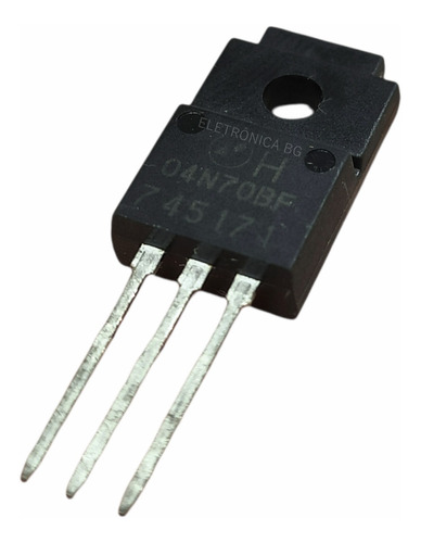 Transistor Mosfet Ap04n70bf 04n70bf 4a 650v | Kit Com 2