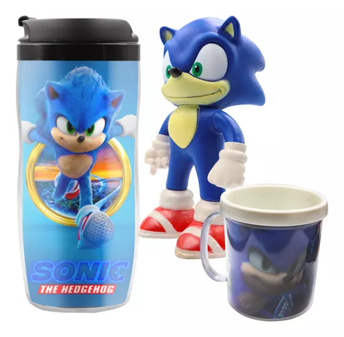 Oferta! Boneco sonic vermelho com 27 cm - Hobbies e coleções