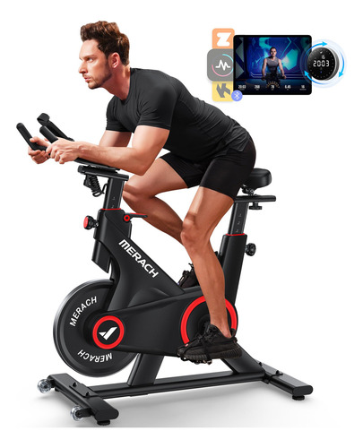 Bicicleta Estatica Merach Para Ciclismo Interior Hogar Dato