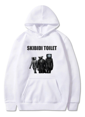 Sudadera Con Capucha Skibidi New Game Fashion De Manga Larga