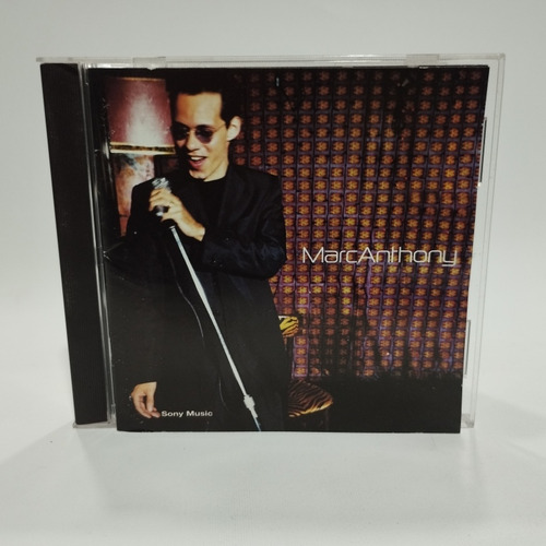 Marc Anthony  Marc Anthony Cd Sony Music Salsa Latín Pop