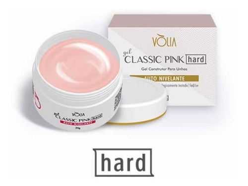 Gel Classic Pink Hard Volia 24gr