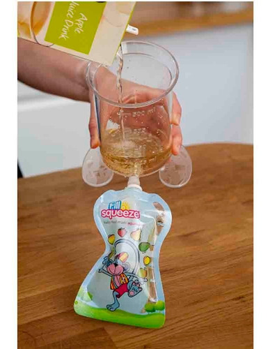 Imagen 4 de 5 de Kit Comida Para Bebe Fill N Squeeze Pouches Rellenables