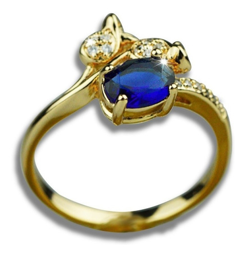 Imagen 2 de 10 de Anillos Compromiso Oro 18k Regalo Mama Dama Joyería Fina.