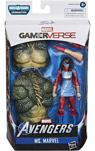 Marvel Gamerverse Series Ms Marvel Baf Abomination