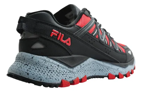 Tenis Fila Firetrail Evo Hombre 1jm02581603 Negro Trail Running
